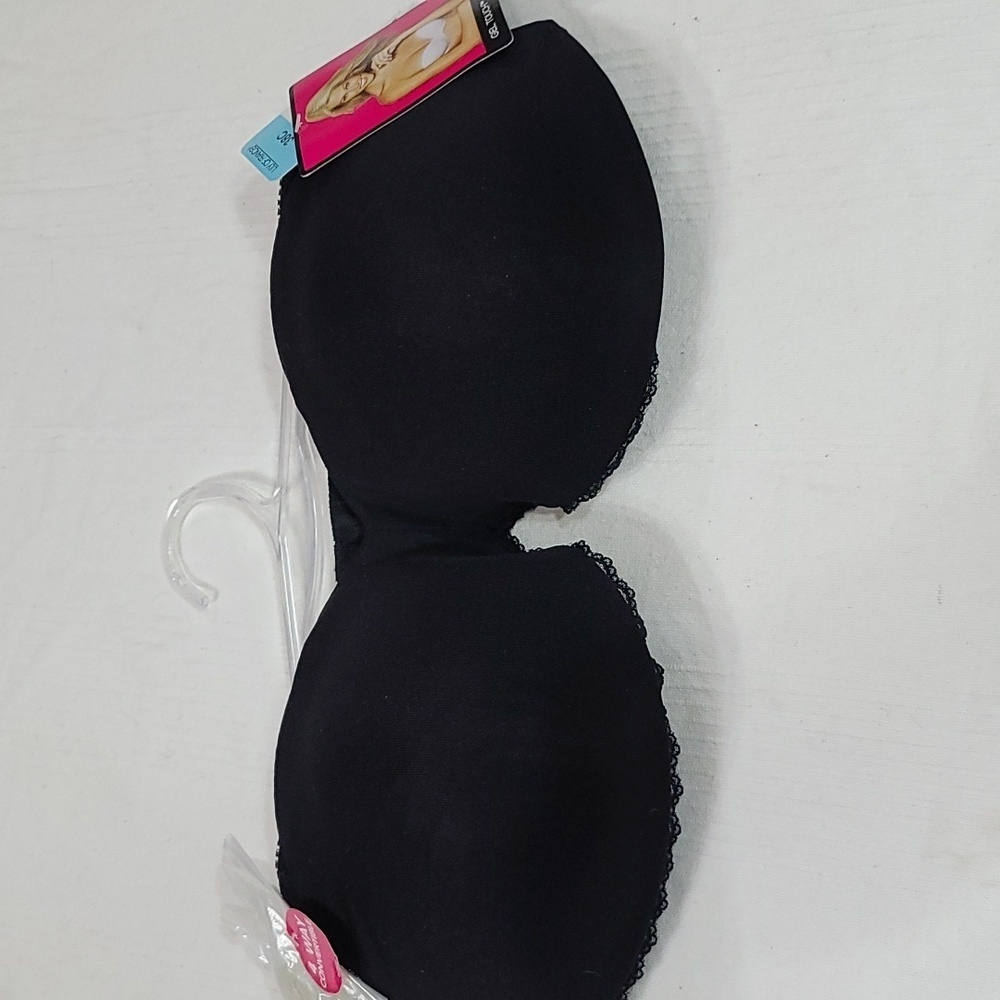 NWT Lily of France Womens Gel Touch Strapless Bra 4-Way Convertible Straps 38C